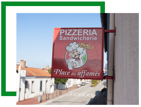 Restaurant Pizzeria à Bellevigny : Place des Affamés